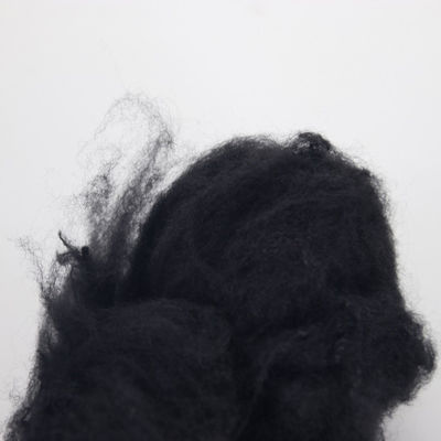 GRS Dope teint en noir recyclé en polyester fibre de base PSF pour durable et écologique 1.4Dx51mm