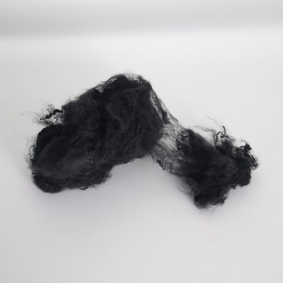 satın al Spunlace Geri Dönüştürülmüş Psf Polyester Staple Fiber Top Notch And Durable For Dyeed Non Woven Black 1.5Dx38mm online manufacture